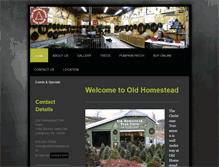 Tablet Screenshot of oldhomestead.com